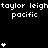 Pixelated text and star symbols repeat across a black background with gray corner elements.