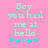 Pixelated text on pink background with cyan and light blue stars, showing animation change in star positions.