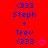 Red background displays three vertical of blue text reading 'Steph + Trev' with pink heart symbols beneath each