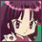A pixelated anime-style character with purple hair and a pink headband appears on the left side of a contact sheet, while the right side displays stylized text reading "Anime IM" above "COM" against a black background.
