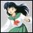 A 48x48 pixel buddy icon featuring a cartoon character with long dark hair and green-and-white clothing on the left, paired with stylized text reading "Anime IM" and "COM" on a black background to the right.