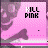Animated contact sheet of a pink cartoon character with 'KILL PINK' text, showing frame-by-frame animation changes in pose and symbols.