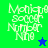 Four display pixelated text 'Monique Soccer Number Nine' with a star symbol, each in distinct background colors