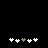 Six white and gray puzzle-piece icons arranged horizontally on a black background, with one gray piece in the center of each