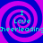 Four identical spiral patterns in blue and purple with text "I Love Cheerleading" in cyan, arranged in a on a solid purple background