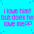 A static image with a bright cyan background and scattered dark blue dots, displaying repeated pink text in three