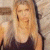A split-frame contact sheet showing a woman with long blonde hair in a black top on the left and green pixelated text "Original Icons .com" on a dark green background on the right.