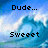 Four display pixelated text over a blue sky with white clouds and a large wave, each showing different greetings
