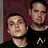 A 4-frame contact sheet of a pixelated animated icon showing four people in various poses with the text "MCR" on a maroon background.