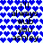 Blue heart pattern background with repeated text 'i'll always wub you ashley' in black pixelated font, arranged in a of four identical sections