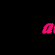 Pink handwritten-style text on black background with repeated phrases and emoticons, no visible animation changes.