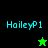Four display 'HaileyP1' text with a green star and black star icon changing between