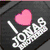 six distinct buddy icons featuring text, hearts, lips, a beach scene, and a person, with one icon displaying animated heart shapes