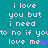 Pixelated text on teal background with two heart symbols, one blue and one purple, in a repeating pattern.