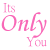 A static 50x50 pixel buddy icon featuring pink text and a heart symbol on a white background with gray transparency overlay.