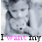 A grayscale image of a child holding a teddy bear with text overlay, where some letters change color between frames.