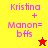 Pixelated text and star symbols on colored backgrounds with visible animation changes between frames.