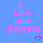 Pixelated text and symbols on a blue background with pink elements including 'I Love Ayla' and '<333333', two heart icons, and identical static content across observations.