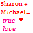 Pixelated text and heart symbols arranged in a pattern with red, pink, and white colors on a white background