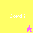 Four display the name 'Jordii' with a star icon changing color between yellow and pink on a split background