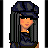 Pixel art contact sheet showing a character's outfit in multiple frames with text "pure bred bitch" on black background.
