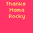 Yellow pixelated text on a solid pink background arranged in three of three identical repetitions