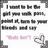 A four-quadrant image with text and symbols on pink, white, and gray backgrounds. The top-left shows blurry text; the top-right has "I" above a heart symbol; bottom-left displays "Am Will" in stylized letters; bottom-right is solid gray.