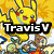 Pixelated cartoon characters with overlaid text: Pikachu, Charmander, and Squirtle each have text banners across them.
