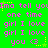 Green background with repeated pink text and yellow stars, displaying 'Ima tell you one time girl I love you <3' in a pattern