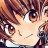 Anime-style character face with brown hair and brown eyes, side-by-side with black background text reading 'Anime IM' and 'com' in white pixelated font.