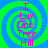 Four identical display a green and blue spiral background with pink text reading "I Live One Tree Hill" in vertical alignment