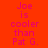 Red background with pink text reading "Joe is cooler than Pat G." and blue rectangular highlights shifting across the words.