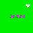 Green background with four instances of pink text 'Jesse', a white pixelated heart at top center, and two white pixelated starburst patterns.