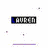 four and four displays the name 'LAUREN' in black rectangular boxes with blue text, each showing a candle animation above a purple line on white background