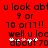 Red background with black pixelated text reading 'u look abt 9 or 10 or11!!. well u loc about 70' and white star-like symbols over the number 70.