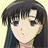 A pixelated anime-style character with long dark hair and bangs appears on the left side of a contact sheet, while the right side displays stylized text "Anime IM" above smaller text "COM" against a black background.