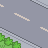 Animated contact sheet showing multiple pink cartoon cars driving on a gray road with green bushes, arranged in 5x5 grid across sampled frames.
