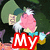 Animated icon shows a character with green hat and pink hair, text changes from 'My' to 'Hats' then 'Cooler'.
