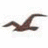 Four distinct pixelated icons arranged in a : brown bird, black moose, white eagle on blue background, and partial text 'AERO' with accent mark