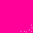 Bright pink background with scattered white square pixels forming faint, shifting patterns across the frame.