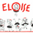 Red text 'ELOISE' with a magnifying glass icon replacing the 'O', above a row of pixelated figures in various poses.