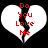 Two white heart shapes with black cracks, each containing red text reading Do You Love Me against a black background.