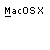 Static image displays "MacOSX" text with version "v.10.2" and "Jaguar" label alongside a pixelated X-shaped icon on gray background.