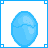 Animated contact sheet of a blue egg cracking open with yellow and pink internal details across 13 frames.