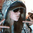 Pixelated static image of a person with long dark hair wearing sunglasses and a light-colored top against a blurred background.
