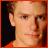 nine shows a person in a red shirt with the text 'Landon' overlaid, where the text's 'a' and 'o' characters change