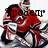 A hockey goalie in red and white gear crouches with a stick, text overlays change across frames.