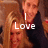 A four- of pixelated images showing two people in a warm-toned setting with overlaid text reading 'I Love Spending Time With You'
