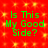 Red background with yellow star-like patterns and green text reading 'Is This My Good Side?' in four identical quadrants.