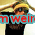 A person wearing a yellow headband and black shirt holds two drumsticks above their head in four with text overlays